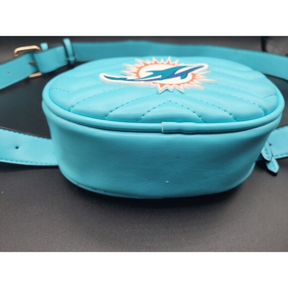 Miami Dolphins Cuce Women Faux Leather Belt Bag - Picture 4 of 7